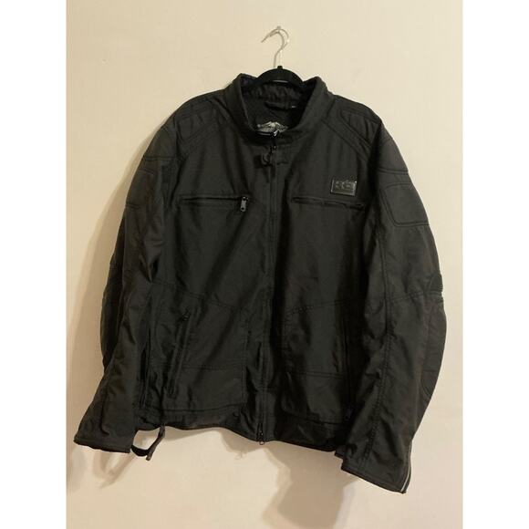 Harley DavidsonCold Steel Mesh Reflective Black 3XL Jacket RN#103819 - Picture 1 of 12